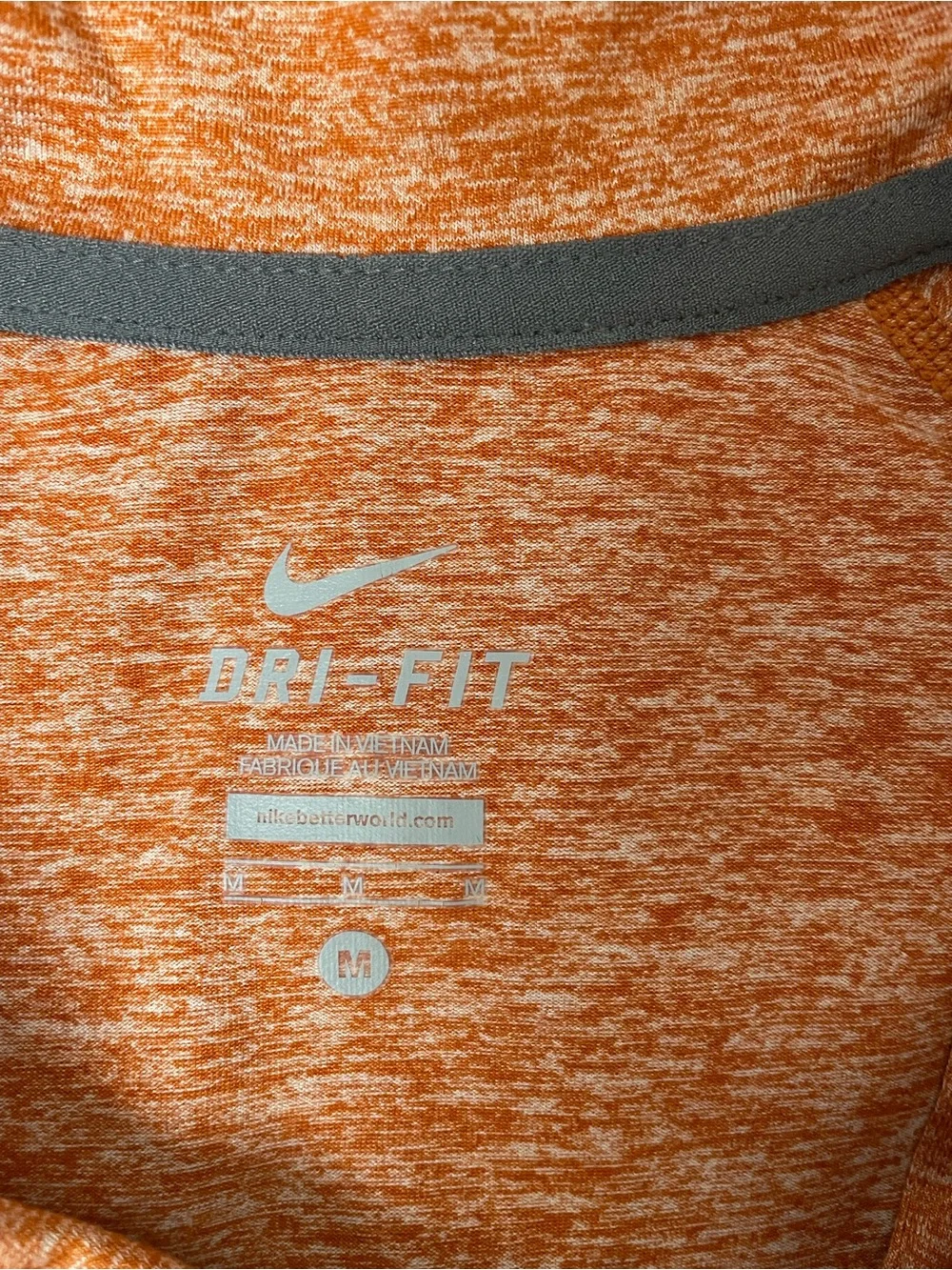 Nike Texas Longhorns Orange Long-Sleeve Quarter-Zip Dress